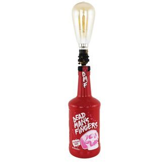 Dead Mans Fingers Raspberry Rum Bottle Table Lamp