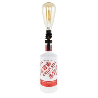 Whitley Neill Strawberry and Black Pepper Gin Bottle Table Lamp