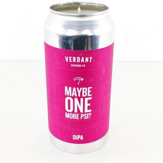 Verdant Maybe One More PSI Craft Beer Can Candle