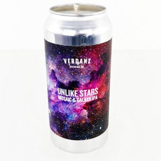 Verdant Unlike Stars Craft Beer Can Candle