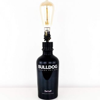 Bulldog 1L Gin Bottle Table Lamp