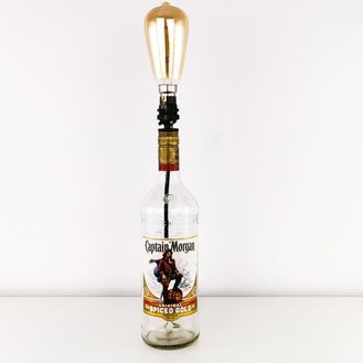 Captain Morgan 1L Spiced Gold Rum Bottle Table Lamp