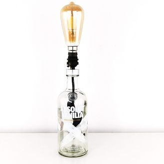 Absolut Vanilla Vodka Bottle Table Lamp