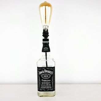 Jack Daniels 1L Whiskey Bottle Table Lamp