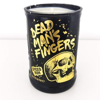 Dead Man's Fingers Rum Bottle Candle
