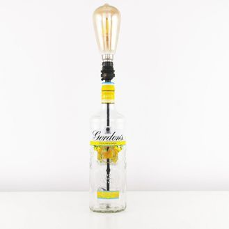 Gordons Sicilian Lemon Gin Bottle Table Lamp