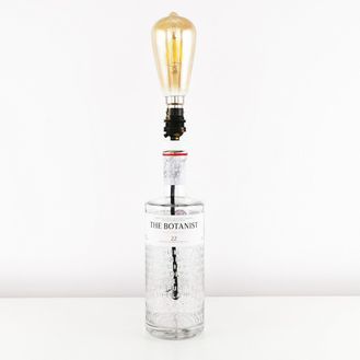 The Botanist Gin Bottle Table Lamp
