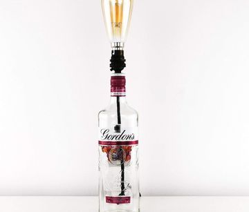 Upcycled Bottle Lamps