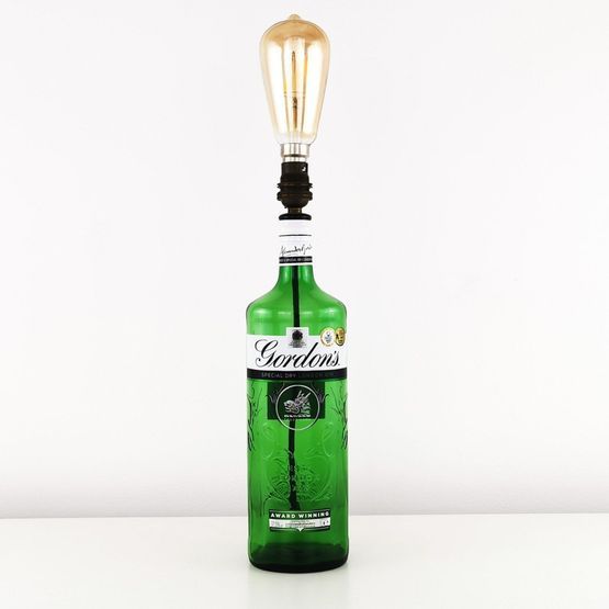 Gordons 1L London Dry Gin Bottle Table Lamp