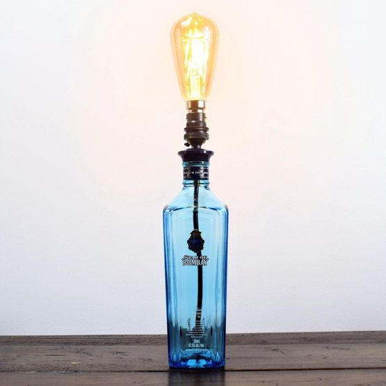 Star Of Bombay Gin Bottle Lamp