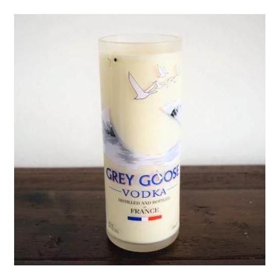 Grey Goose Vodka Bottle Candle