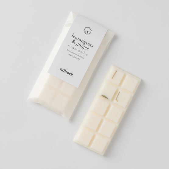 Lemongrass &amp; Ginger Soy Wax Melt Snap Bar