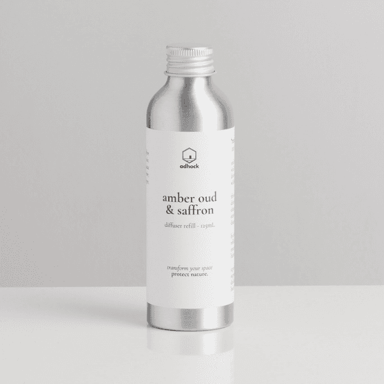 Amber Oud &amp; Saffron Reed Diffuser Refill