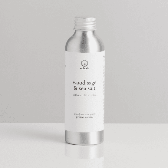 Wood Sage &amp; Sea Salt Reed Diffuser Refill