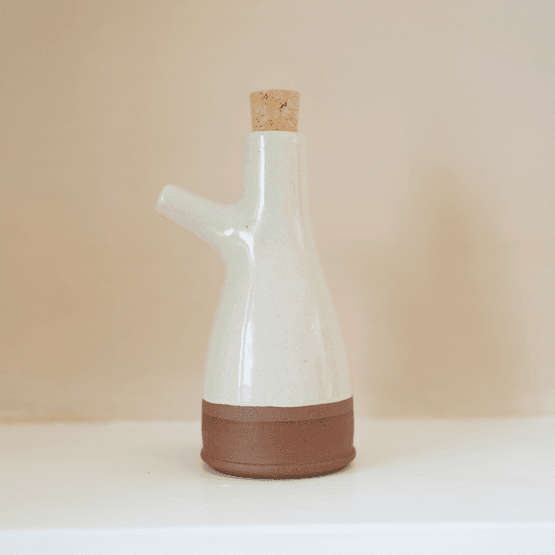 Handmade Stoneware Oil Pourer Bottle