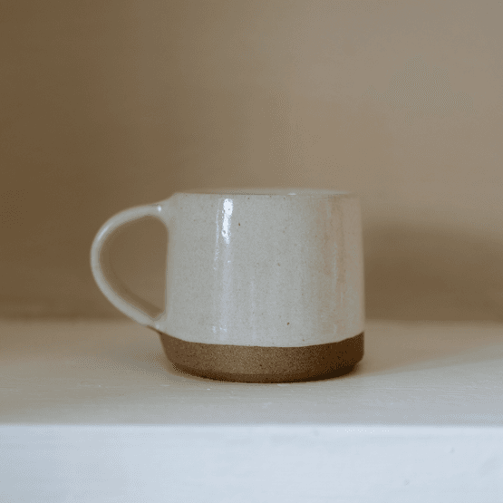Handmade Ceramic Cream Mug