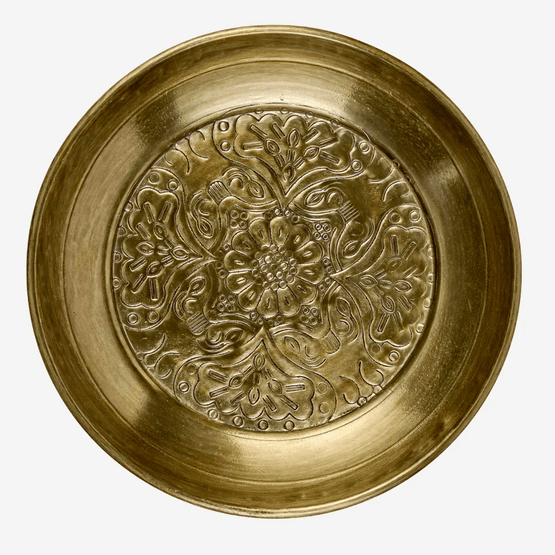 Reclaimed Medium Embossed Aluminium Bowl