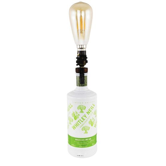 Whitley Neill Brazillian Lime Gin Bottle Lamp