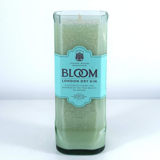 Bloom Gin Bottle Candle