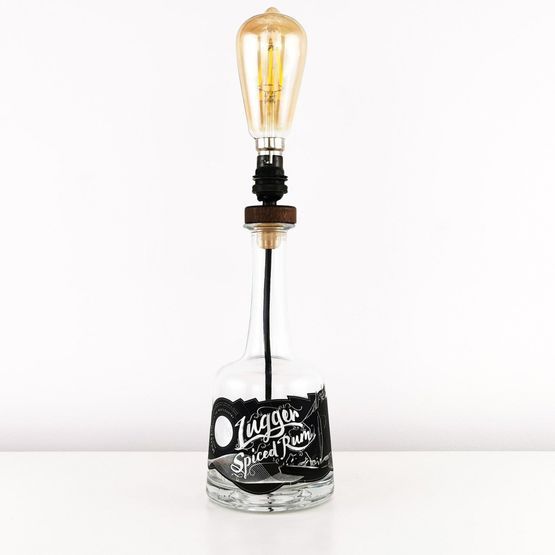 Lugger Spiced Rum Bottle Lamp